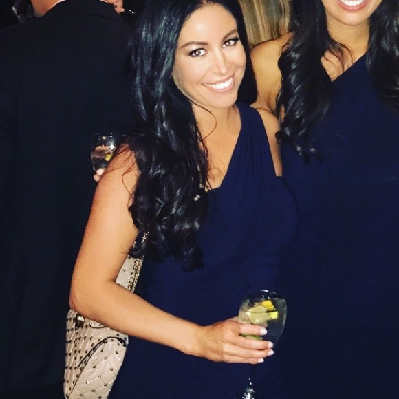 Sorella vita navy one shoulder dress - Picture 3 of 4