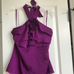 Purple Halter Top from The Limited. Size M.