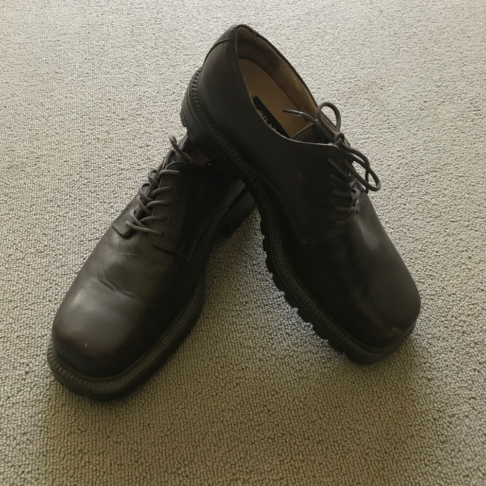 Like new Brandini all leather men’s shoes