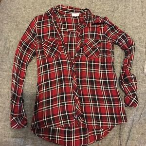 Madison Jules Plaid Shirt