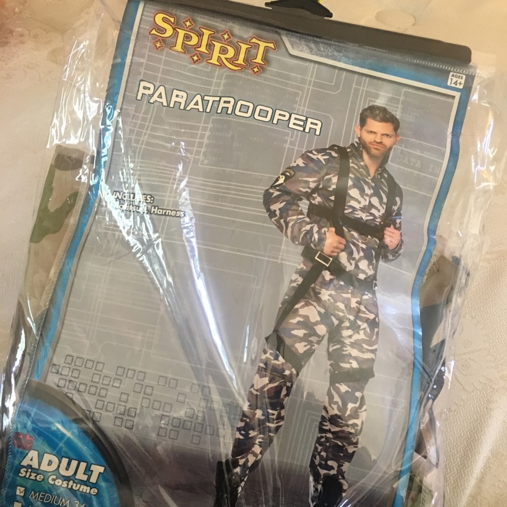 Men's Paratrooper Costume