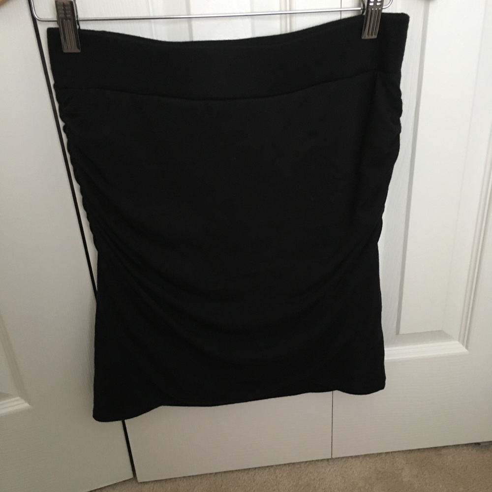 Banana Republic Black Snug-fitted Skirt