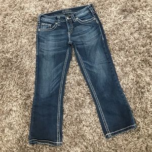 Women’s Silver Capris