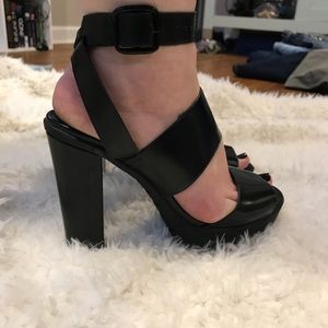 Brand New Mossimo Ankle Strap Heel