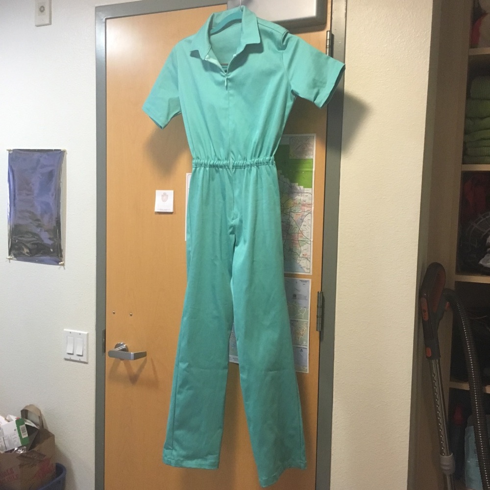OOAK valfre Jane jumpsuit in teal mermaid - Picture 1 of 4