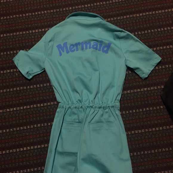 OOAK valfre Jane jumpsuit in teal mermaid - Picture 2 of 4