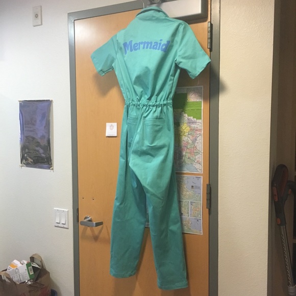 OOAK valfre Jane jumpsuit in teal mermaid - Picture 3 of 4