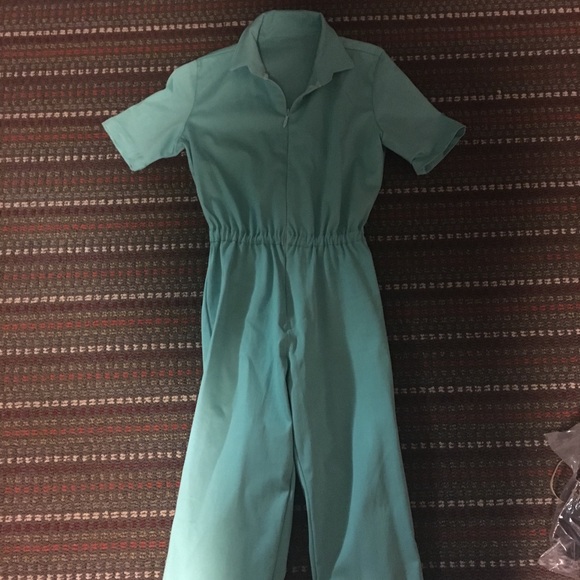 OOAK valfre Jane jumpsuit in teal mermaid - Picture 4 of 4