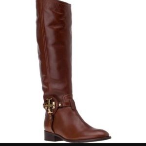 Tory Burch Aaden Riding Boot, Tan