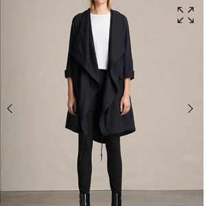 All saints portere parka coat