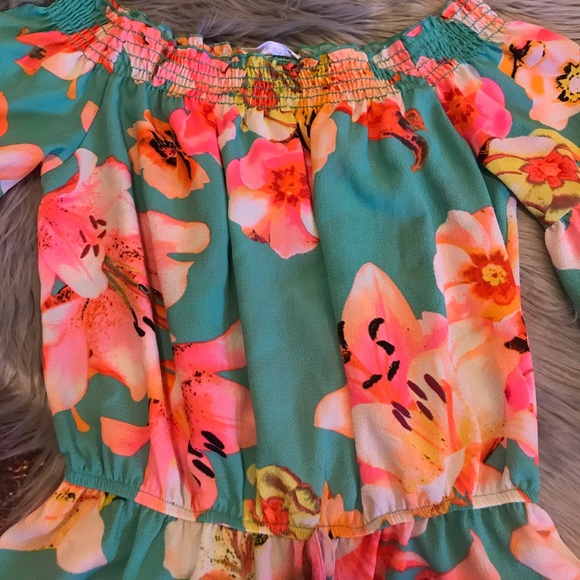 DOO❤️B ❤️DOO ❤️ B floral romper - Picture 2 of 3