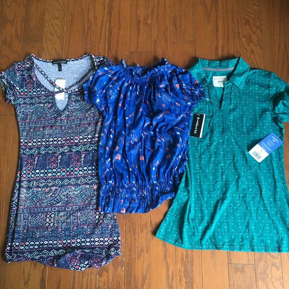 NWT bundle dress and tops