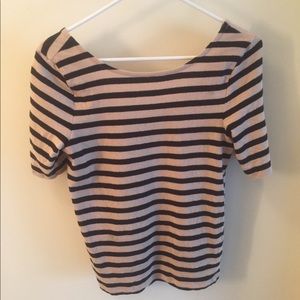 Madewell scoop back tee