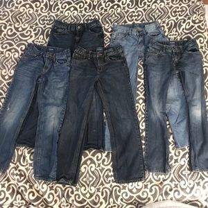 Lot (5) pair boy’s jeans bundle
