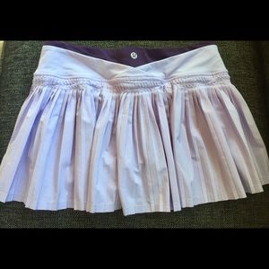 Luluemon Lavender Time to Shine Skirt