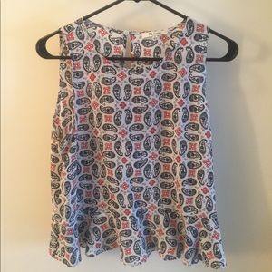 Madewell bandana print top
