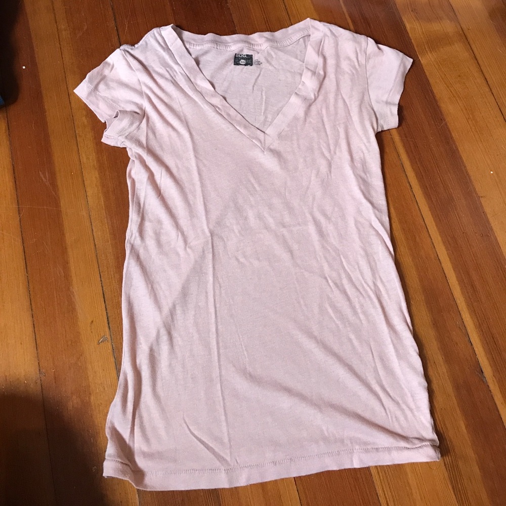 Deep V cotton Tee