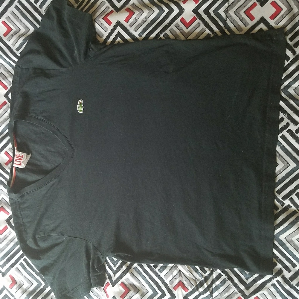 Lacoste Live Pima V neck Tee