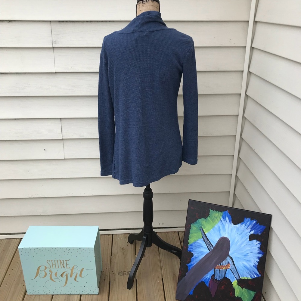 Blue Cardigan - Picture 3 of 4