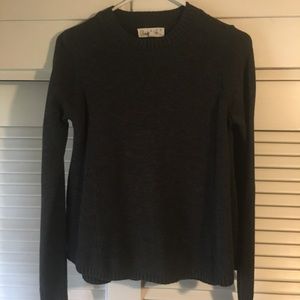 Charcoal gray sweater