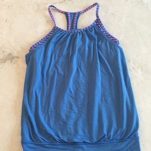 IVIVVA blue double tank top