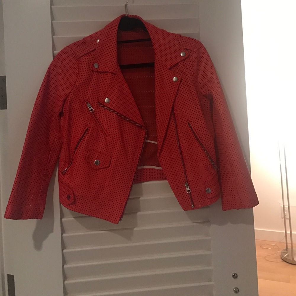 Rebecca minkoff leather jacket