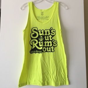 Suns Out Rums Out, Captain Morgan Tank Top