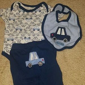Car bodysuit and pant set