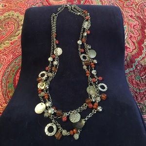 Multi strand necklace