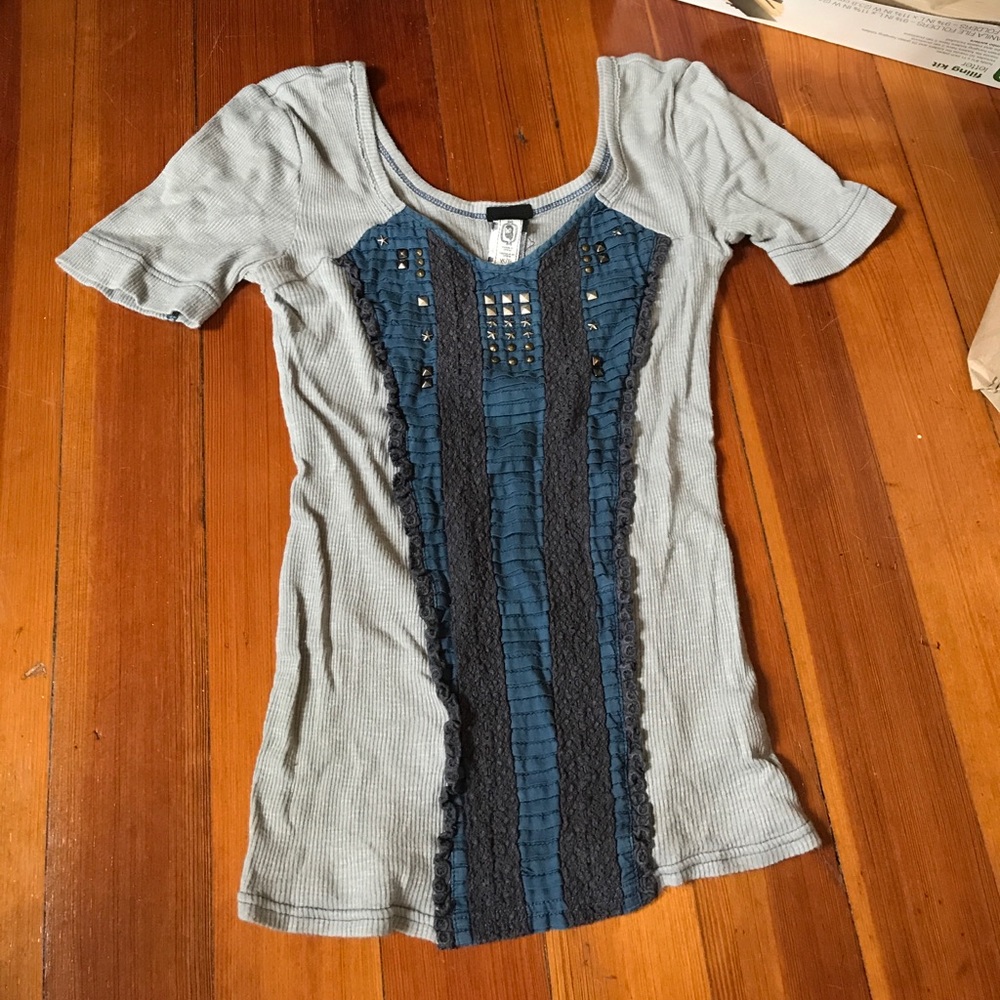 Free People Scoop Neck Top - Picture 1 of 4