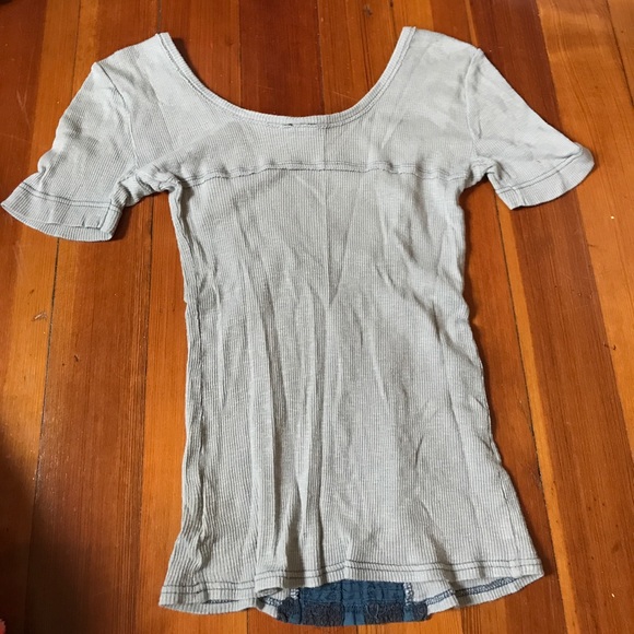 Free People Scoop Neck Top - Picture 2 of 4