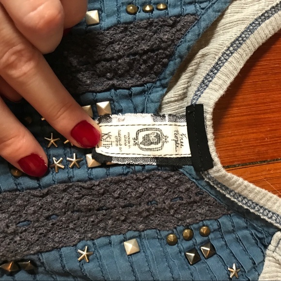 Free People Scoop Neck Top - Picture 3 of 4