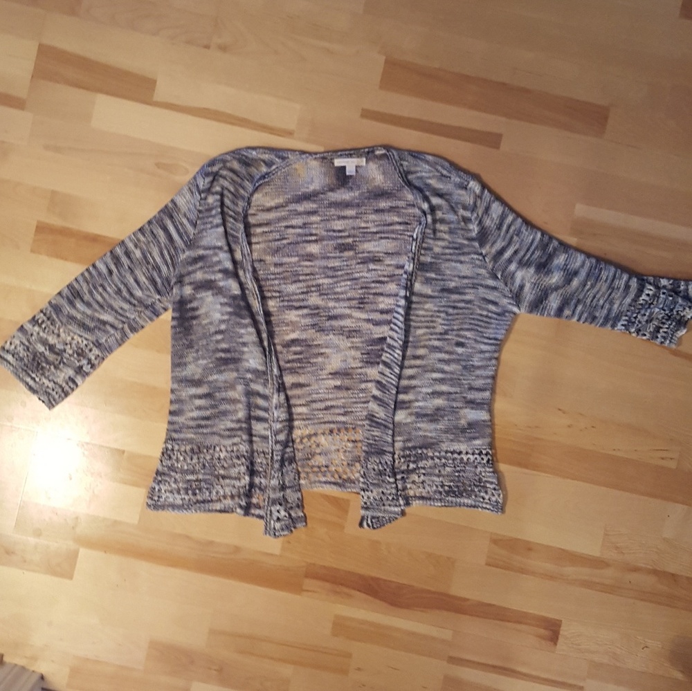 Open Pointelle Cardigan by Westport 1962