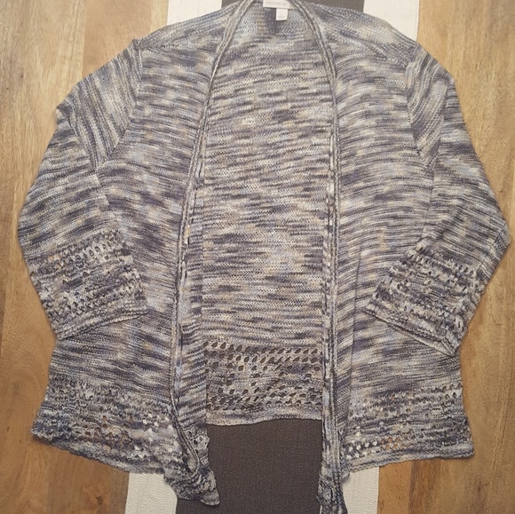 Open Pointelle Cardigan by Westport 1962 - Picture 5 of 5