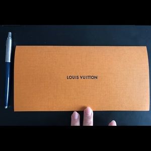 Authentic Louis Vuitton envelope