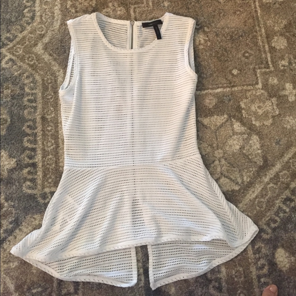BCBG white top