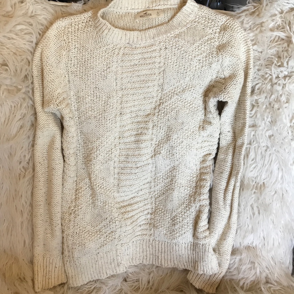 Quilted sweater