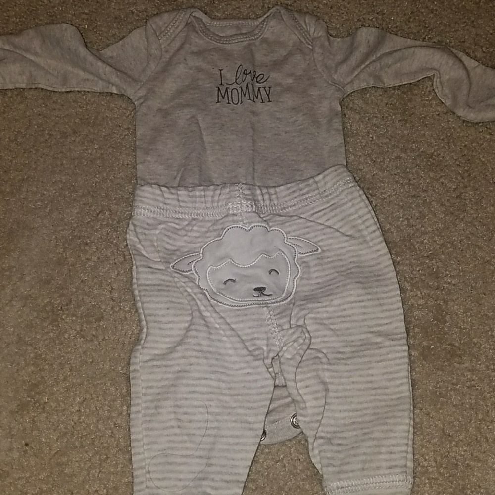 Long sleeve lamb set