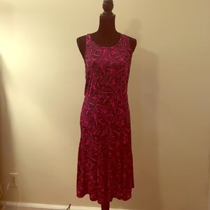 Strappy Banana Republic Palm Print Dress