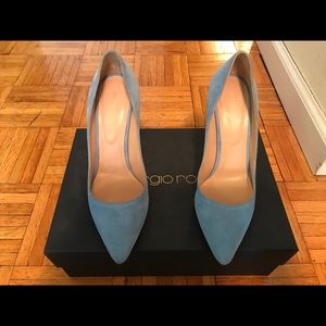 NEW Sergio Rossi Suede Pumps NEW Sergio Rossi Suede Pumps