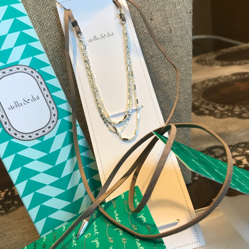 Stella & Dot Mina Draped Choker- wear 3 ways!