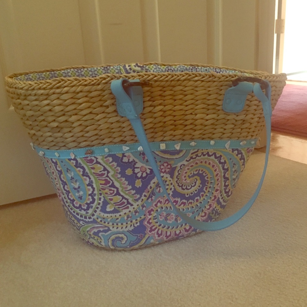 Vera Bradley beach bag.