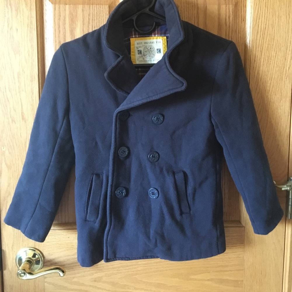 Boys Peacoat