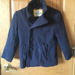Boys Peacoat