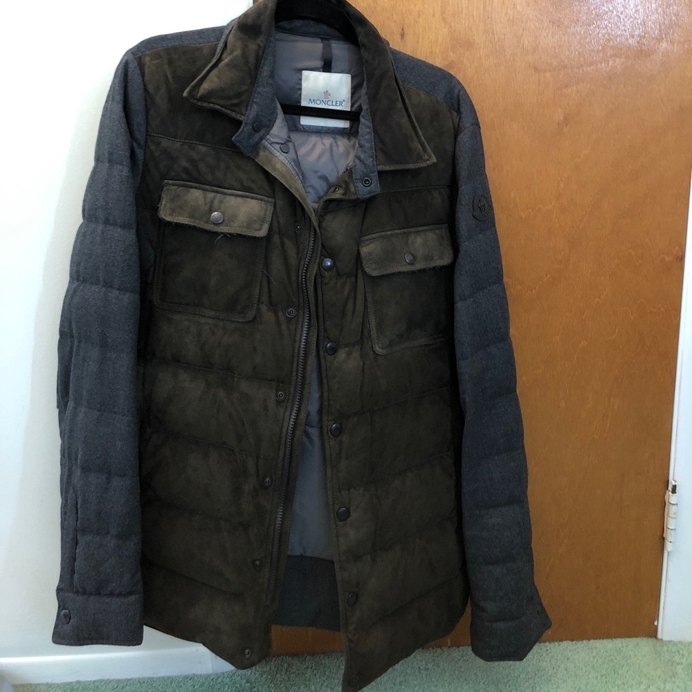Monclair suede Jacket. Great condition. Size 4 (L)