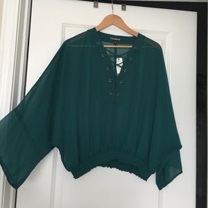 Brand new (with tags) sheer top