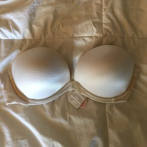 victoria's secret strapless push up bra