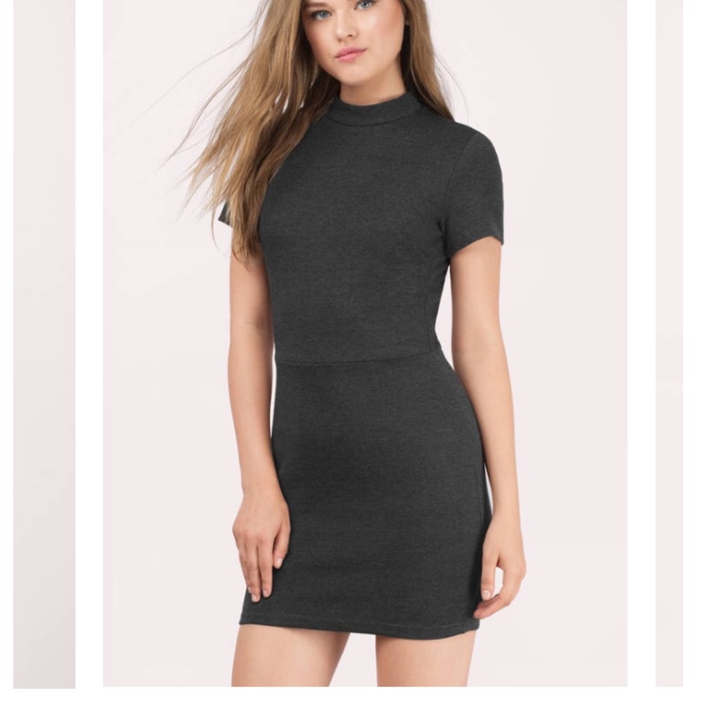 Tobi bodycon open back dress