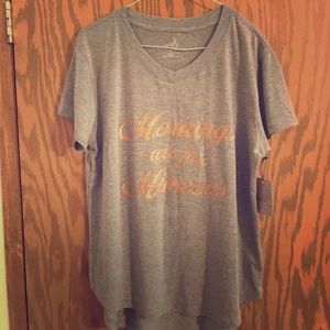 Grey mimosas top!