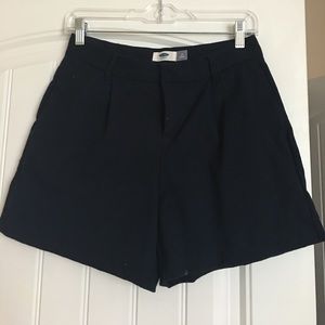 High wasted school girl cotton shorts